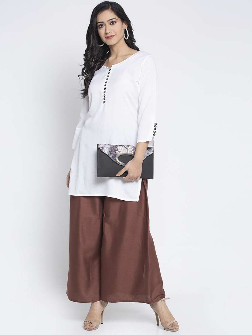 pack of 2 flared palazzo - 19124696 -  Standard Image - 5