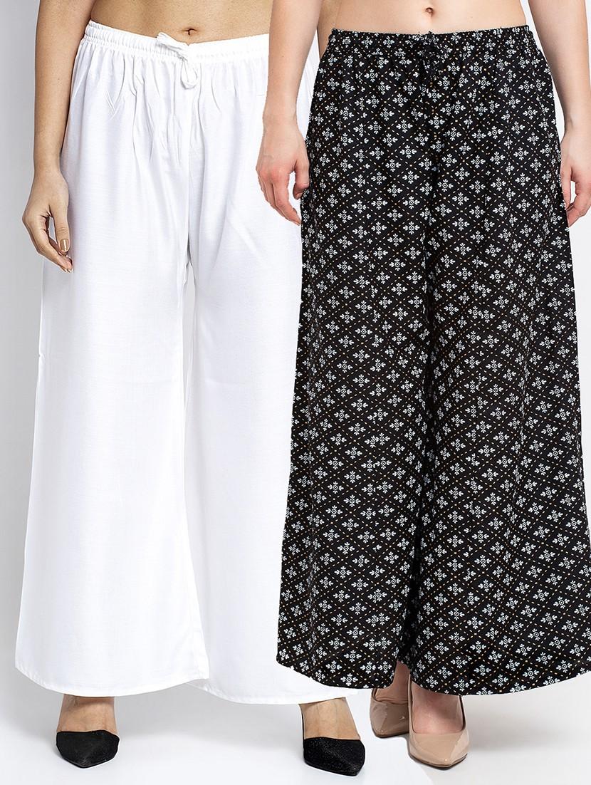 pack of 2 flared palazzo  - 19124785 -  Zoom Image - 0