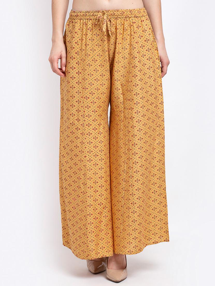 pack of 2 printed flared palazzo - 19124800 - Standard Image - 3