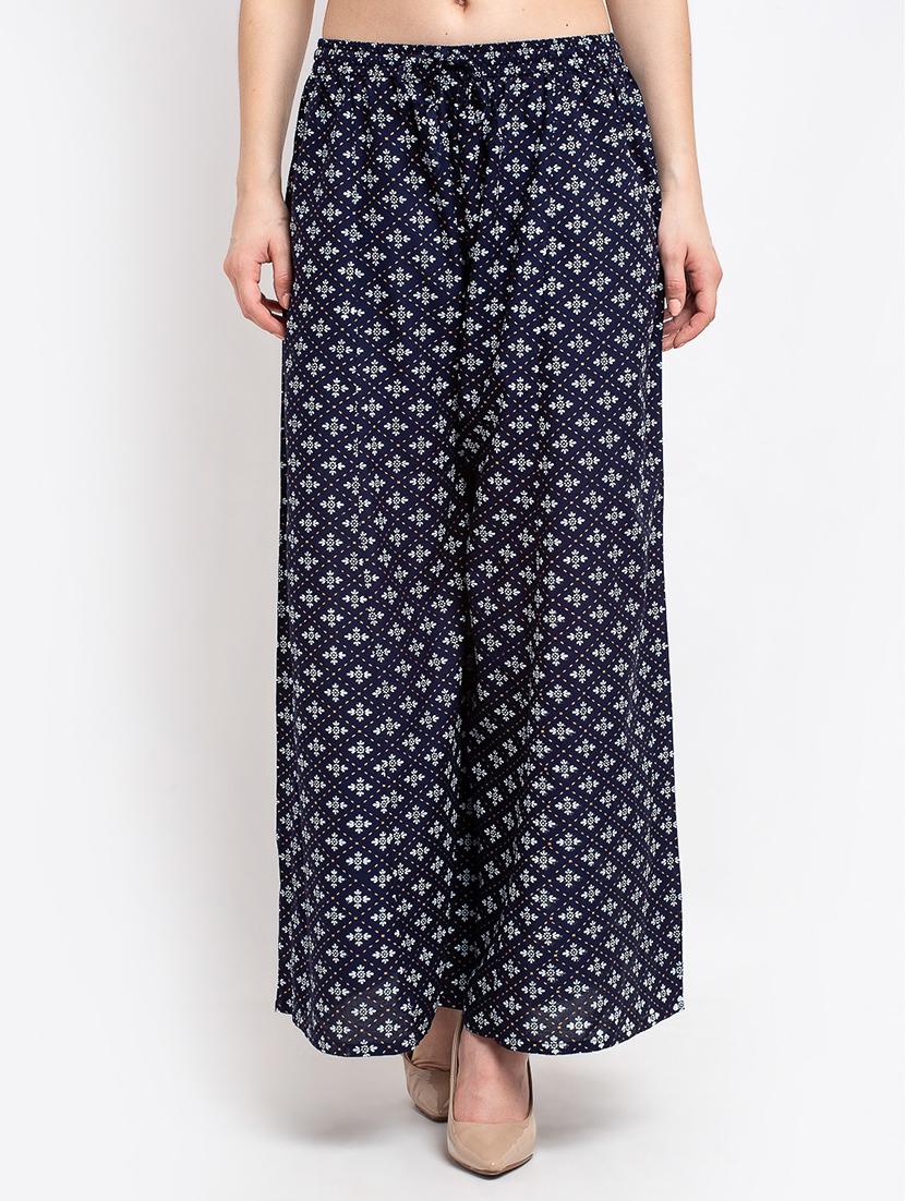 pack of 2 printed flared palazzo - 19124814 - Standard Image - 3