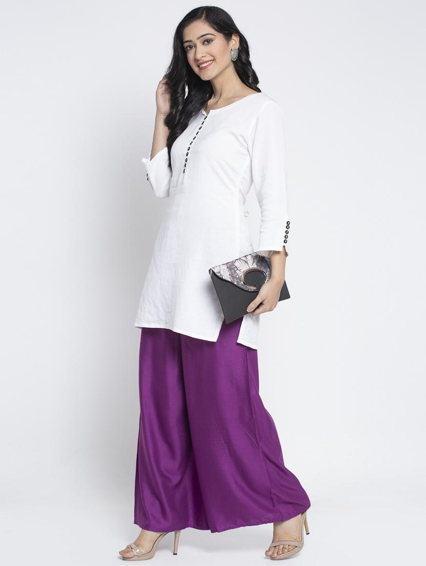 pack of 2 flared palazzos - 19124900 - Standard Image - 5