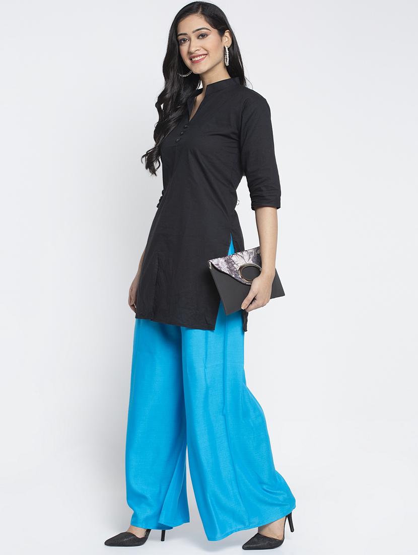 pack of 2 printed flared palazzos - 19124925 - Standard Image - 5