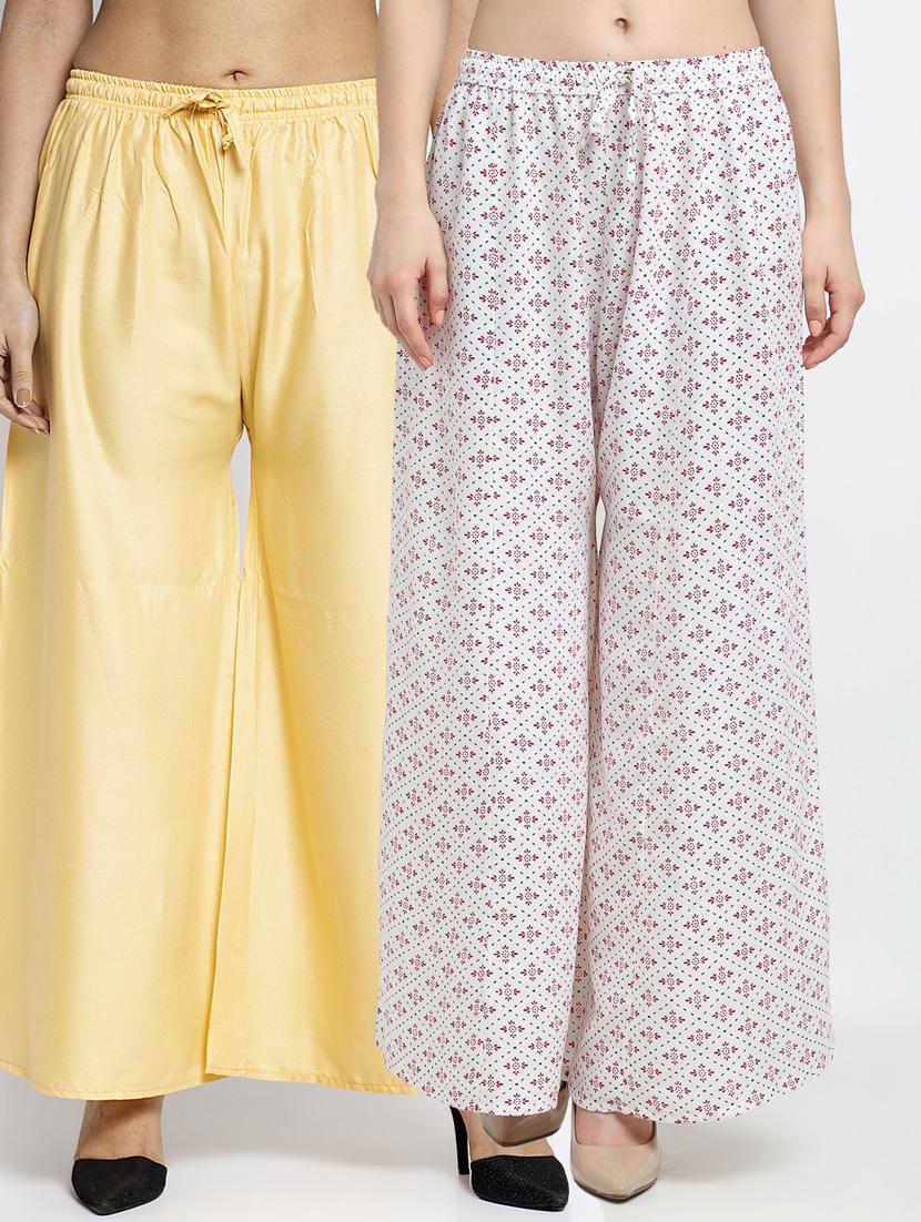 pack of 2 flared palazzo - 19124966 -  Zoom Image - 0