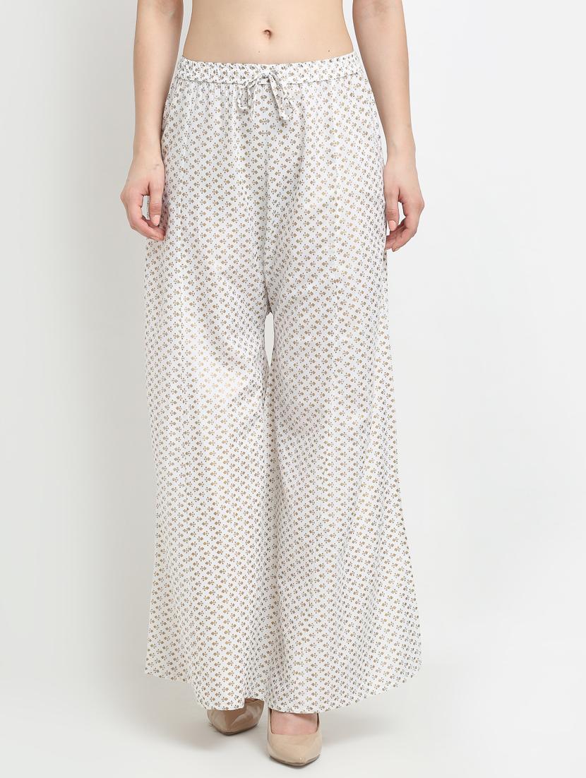 pack of 2 printed flared palazzo - 19125032 - Standard Image - 3