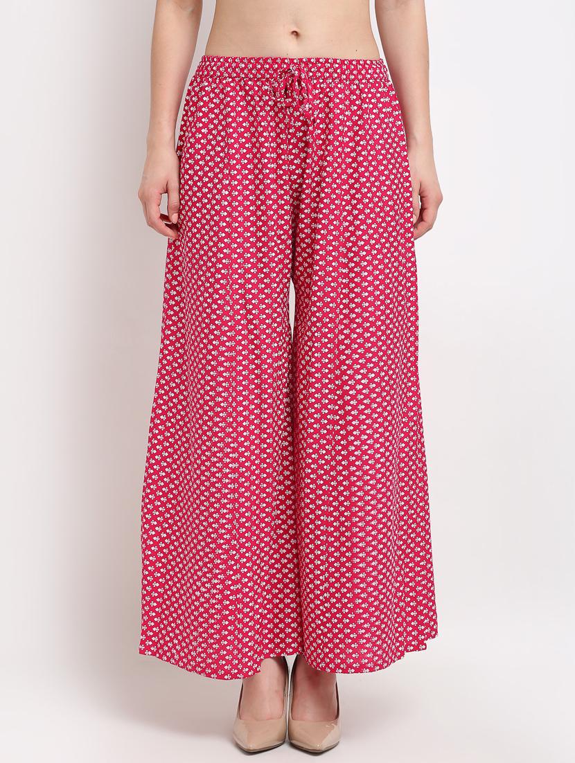 pack of 2 printed flared palazzo - 19125043 - Standard Image - 3