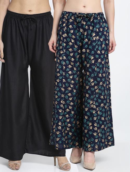 pack of 2 flared palazzos - 19125085 - Standard Image - 0