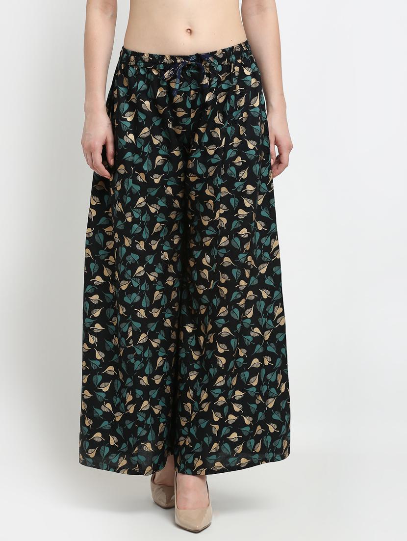 pack of 2 printed flared palazzo - 19125096 - Standard Image - 3