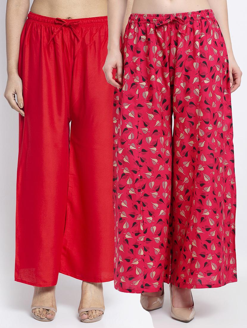 pack of 2 flared palazzos - 19125099 - Zoom Image - 0