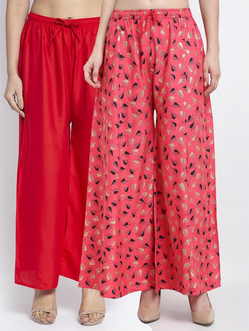 pack of 2 flared palazzos - 19125104 - Zoom Image - 0