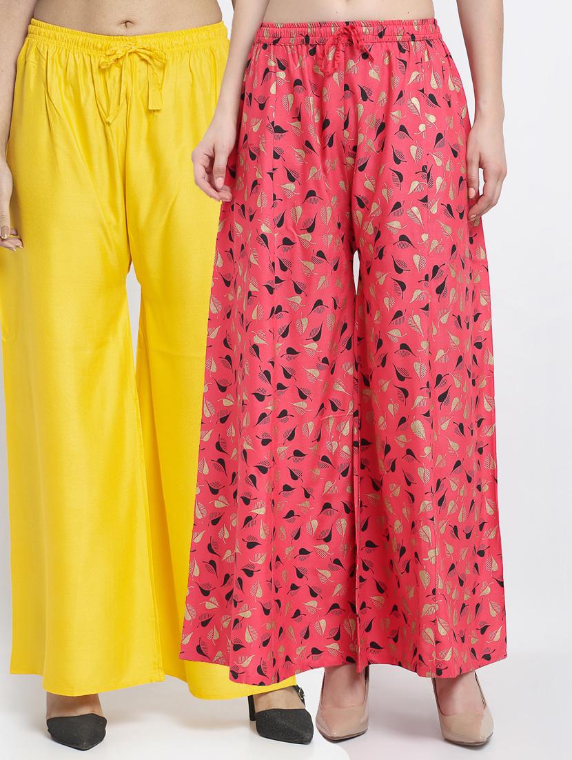 pack of 2 flared palazzos - 19125124 - Zoom Image - 0