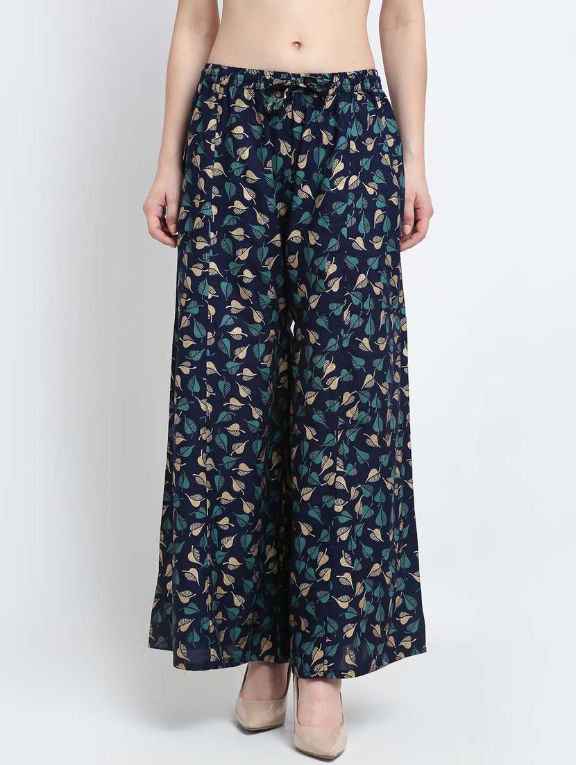 pack of 2 flared palazzos - 19125125 -  Standard Image - 3