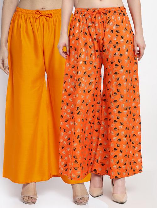 pack of 2 flared palazzos - 19125140 -  Standard Image - 0