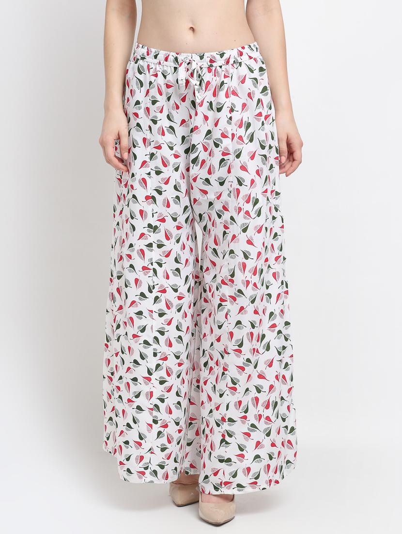 pack of 2 printed flared palazzo - 19125147 - Standard Image - 3