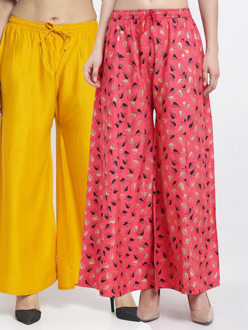pack of 2 flared palazzos - 19125264 -  Standard Image - 0