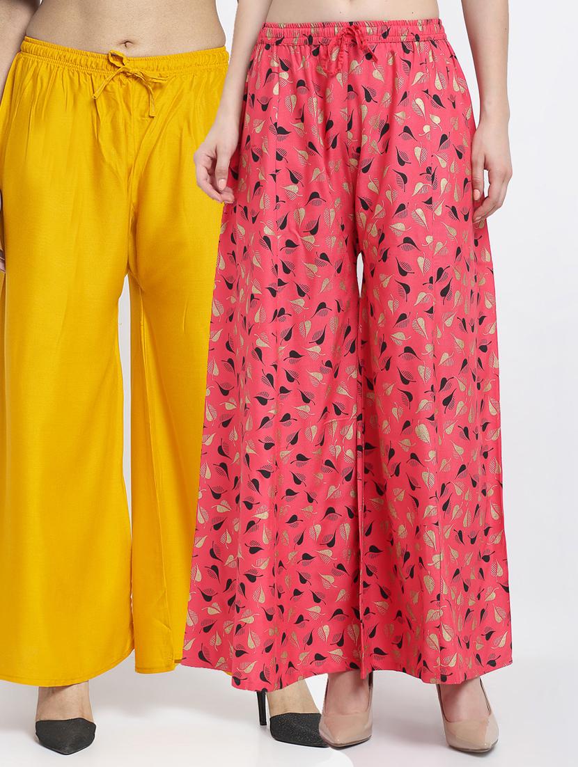 pack of 2 flared palazzos - 19125264 -  Zoom Image - 0