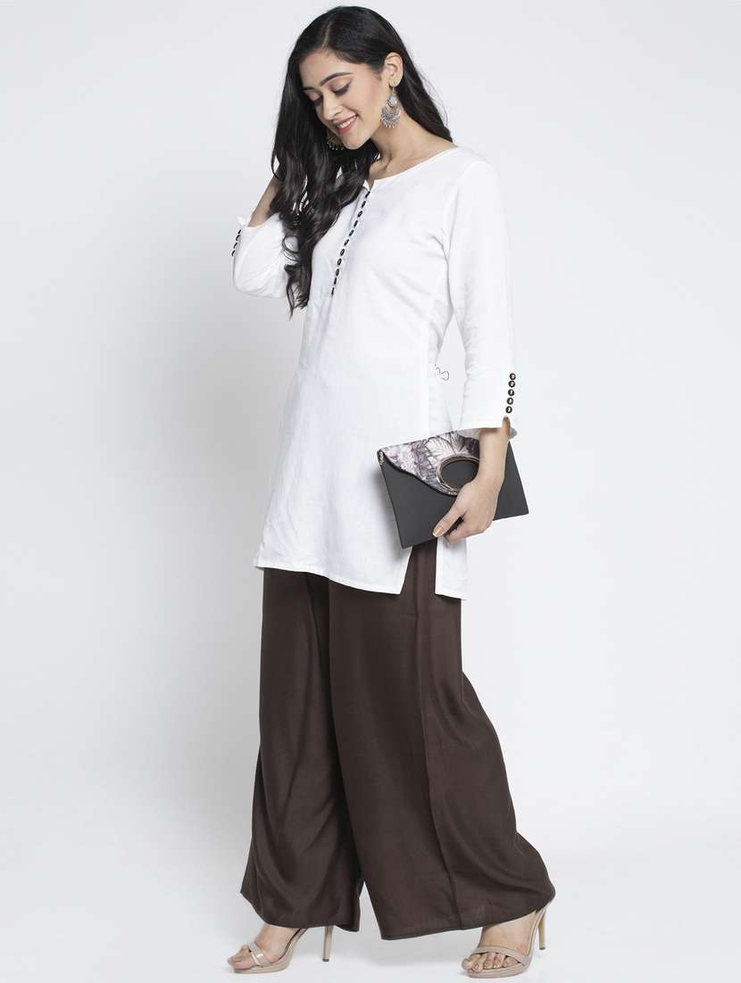 pack of 2 flared palazzos - 19125303 -  Standard Image - 5