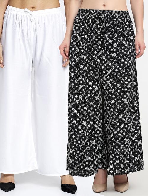 pack of 2 cullottes palazzos - 19125316 -  Standard Image - 0