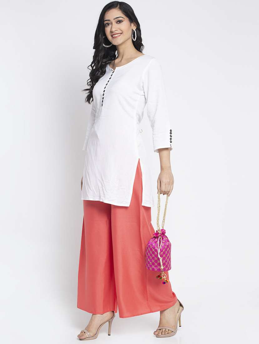 pack of 2 printed flared palazzo - 19125395 -  Standard Image - 5