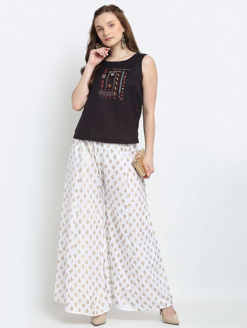 pack of 2 flared palazzos - 19125473 -  Standard Image - 5