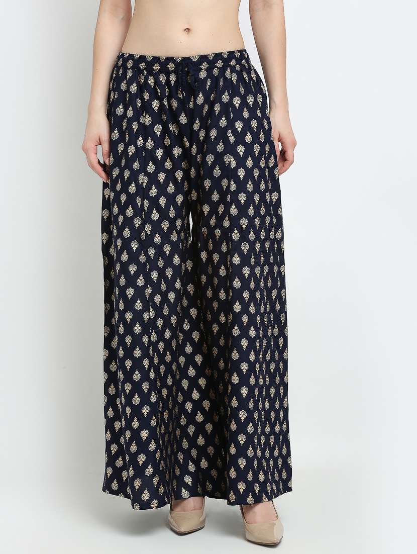 pack of 2 printed flared palazzo - 19125480 -  Standard Image - 3