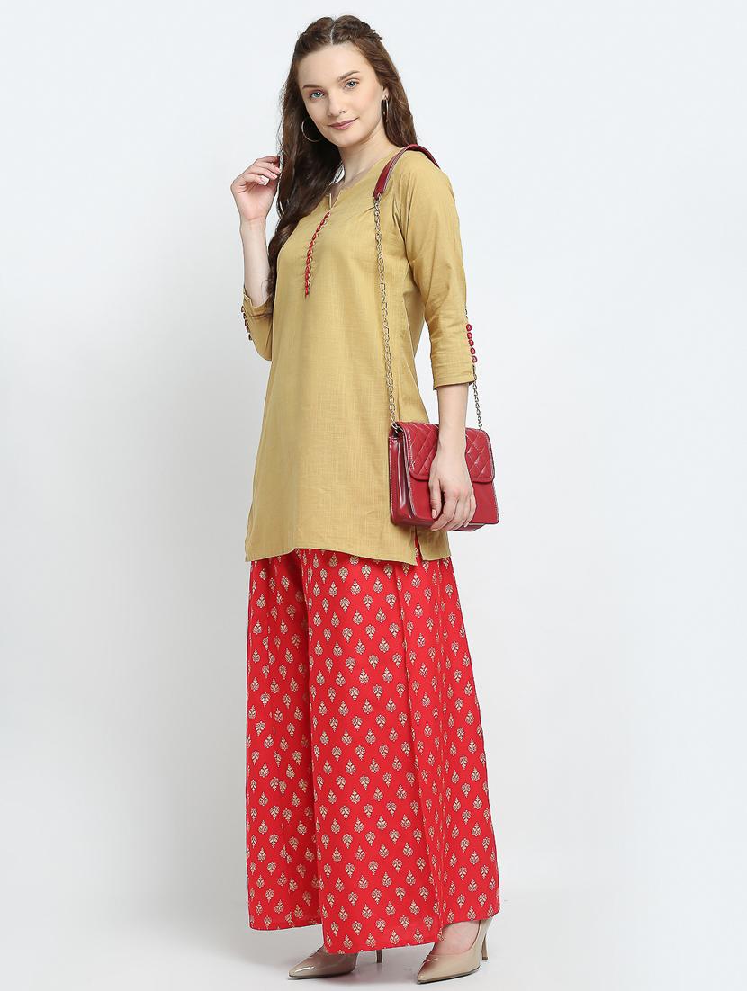 pack of 2 printed flared palazzo - 19125481 - Standard Image - 5
