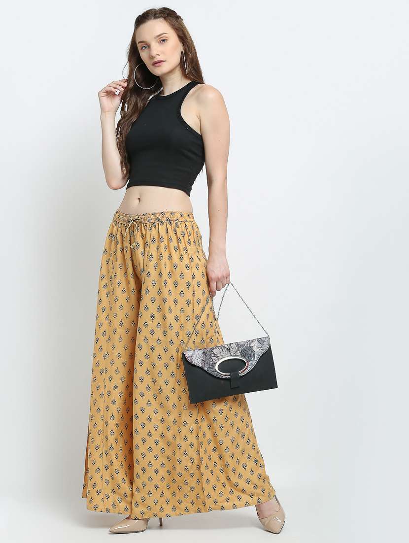 pack of 2 flared palazzos - 19125502 -  Standard Image - 5