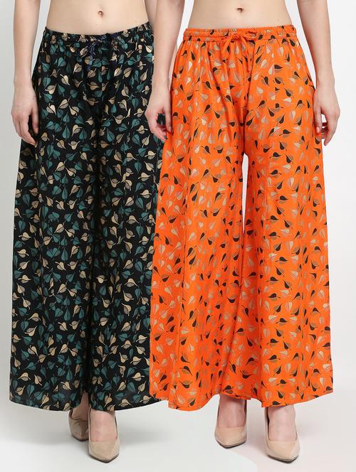 pack of 2 flared palazzos - 19125579 -  Standard Image - 0