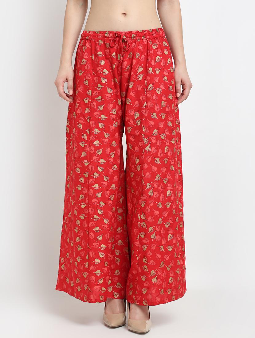 pack of 2 printed flared palazzos - 19125593 - Standard Image - 3