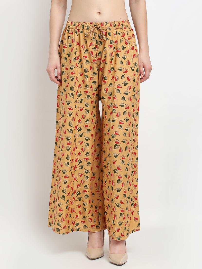 pack of 2 printed flared palazzo - 19125601 - Standard Image - 3