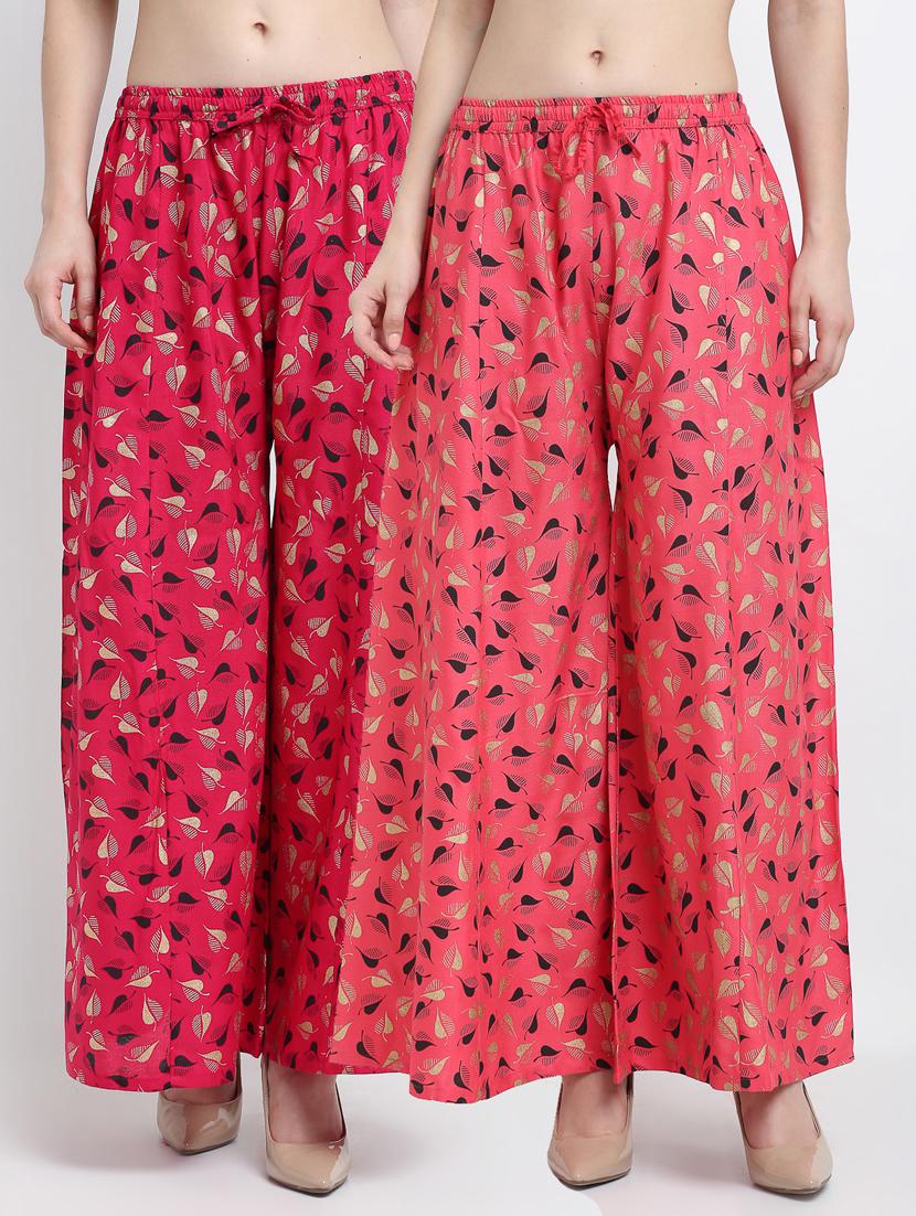 pack of 2 flared palazzos - 19125604 - Zoom Image - 0