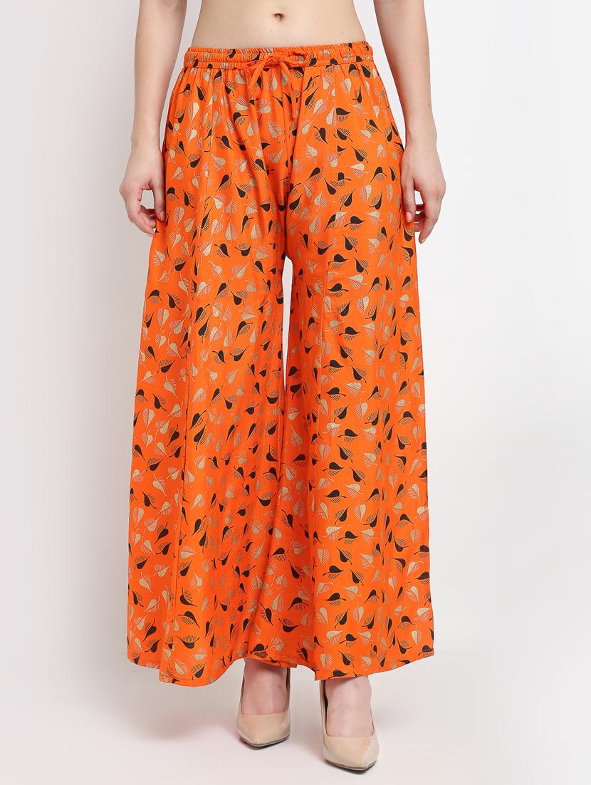 pack of 2 printed flared palazzos - 19125606 - Standard Image - 3