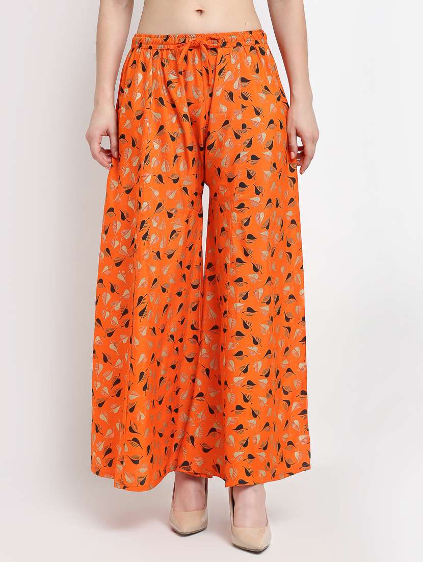 pack of 2 printed flared palazzo - 19125607 -  Standard Image - 3