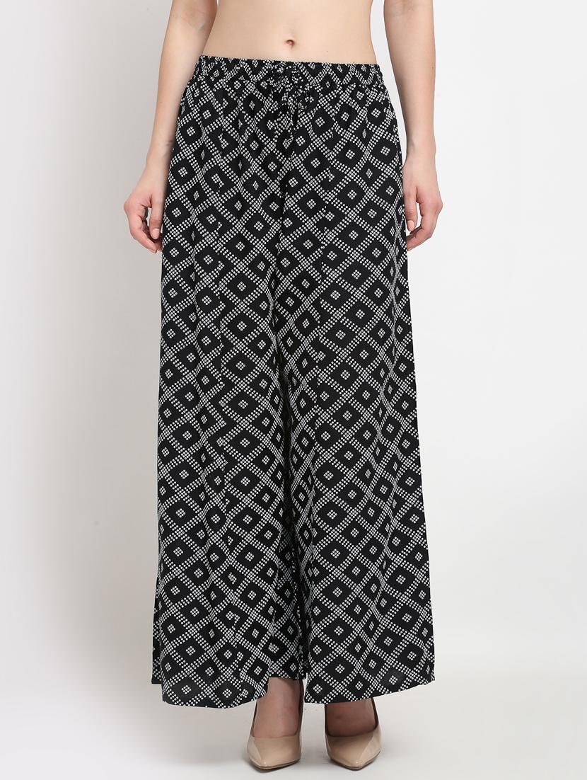 pack of 2 printed flared palazzo - 19125638 - Standard Image - 3