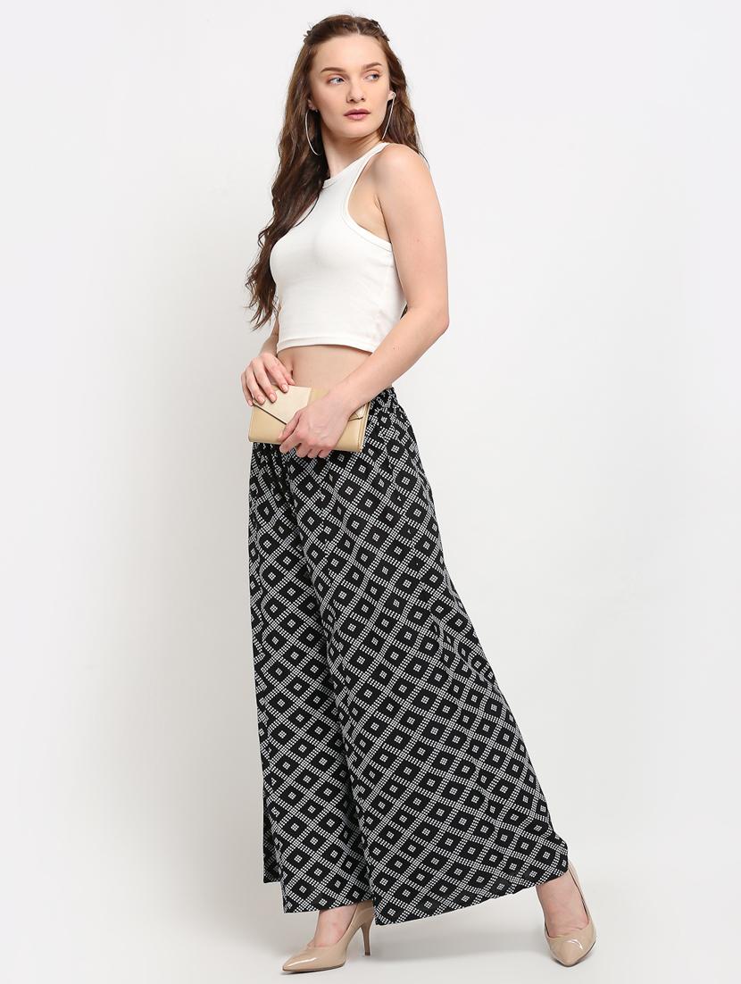 pack of 2 printed flared palazzo - 19125638 - Standard Image - 5