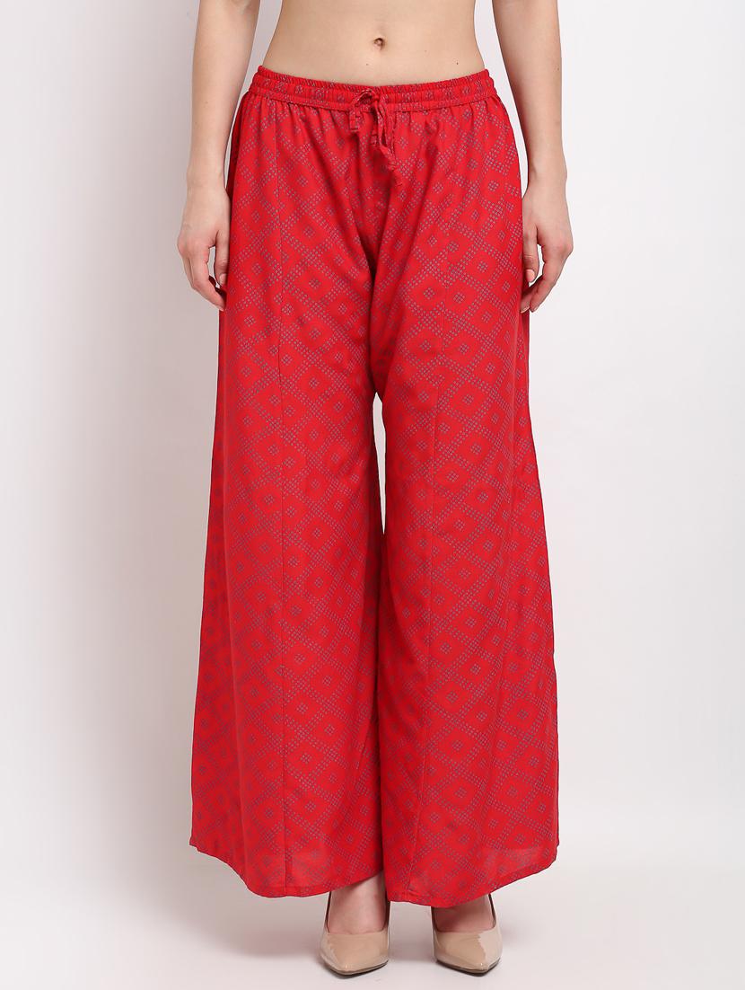 pack of 2 printed flared palazzo - 19125648 - Standard Image - 3