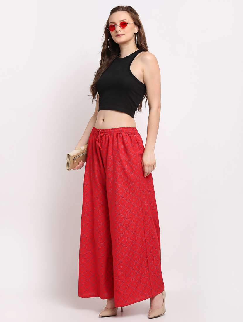 pack of 2 flared palazzos - 19125649 -  Standard Image - 5