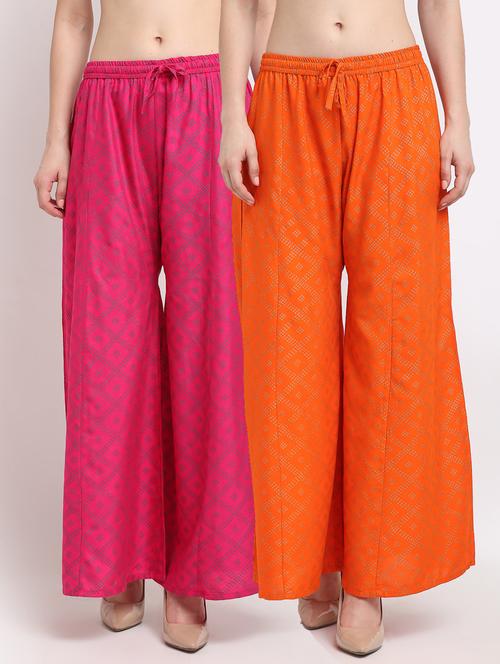pack of 2 flared palazzos - 19125655 -  Standard Image - 0