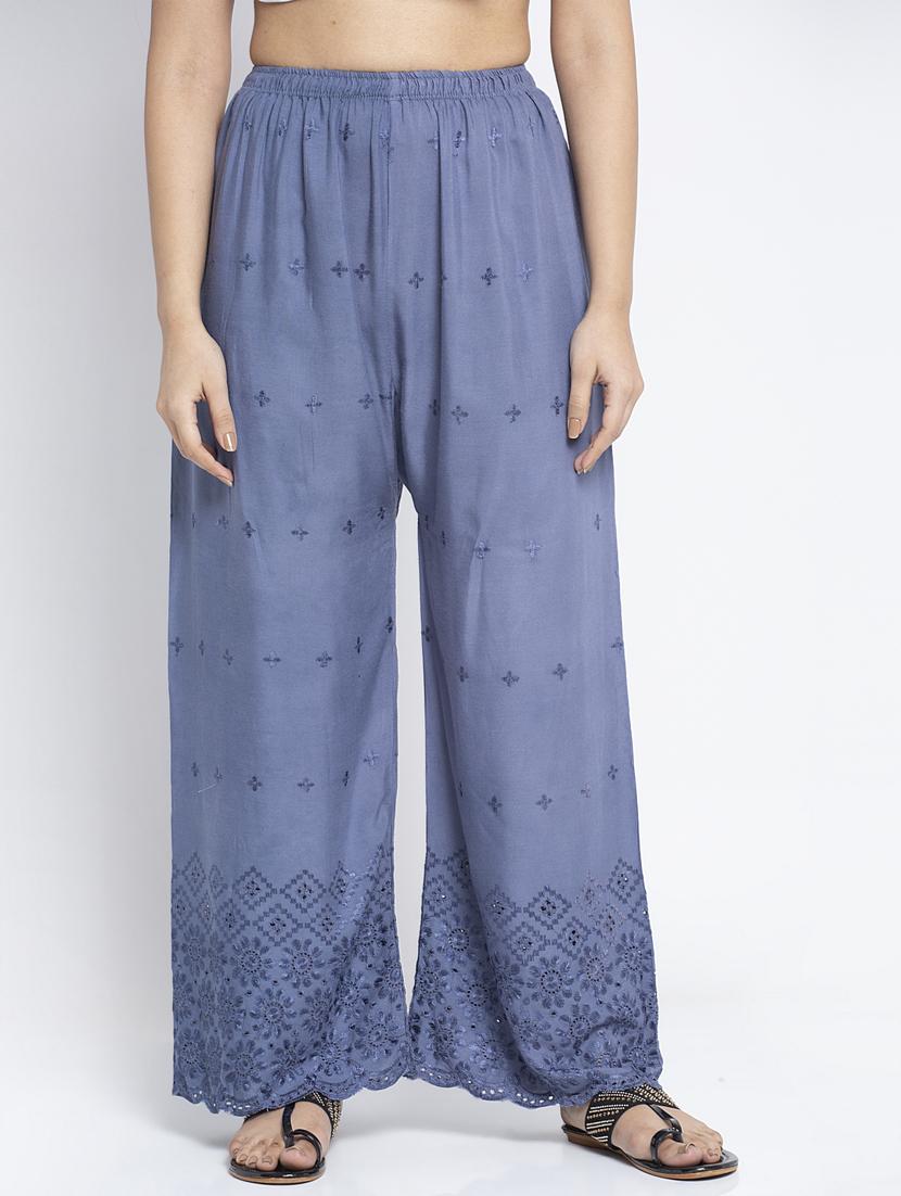 pack of 2 rayon flared palazzo - 19125807 - Standard Image - 3