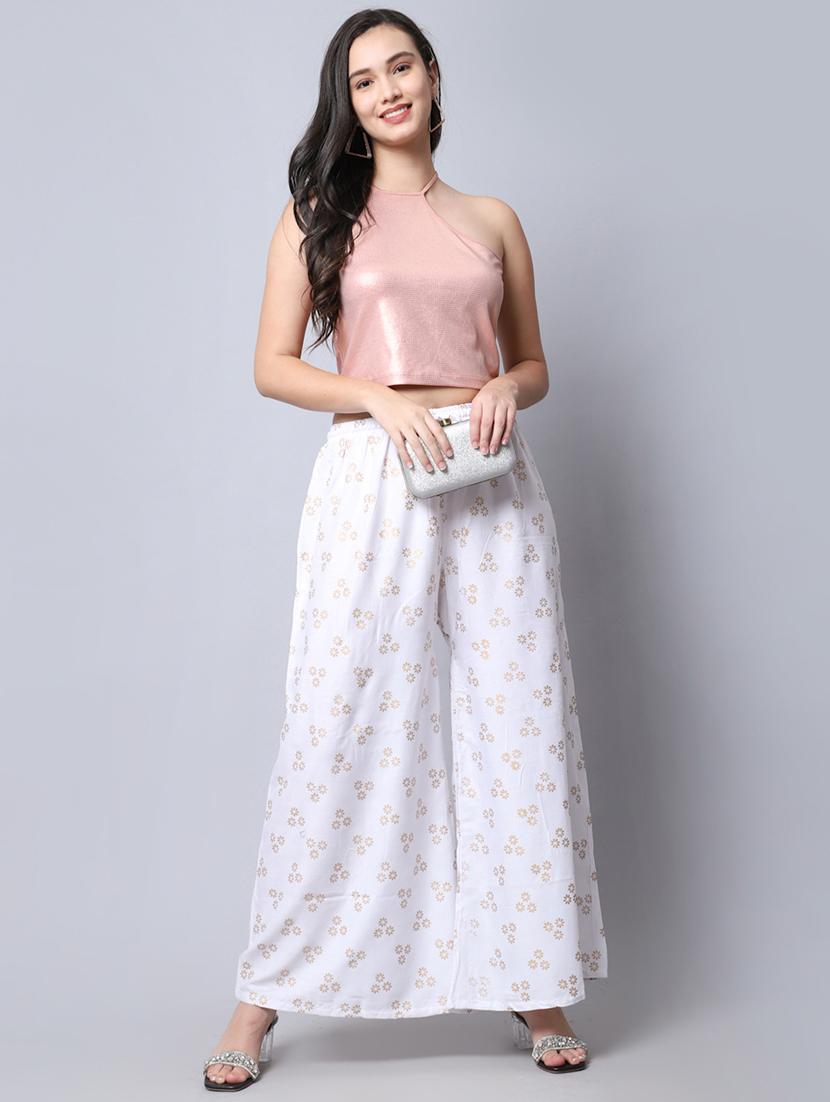 pack of 2 printed flared palazzo - 19125909 - Standard Image - 5
