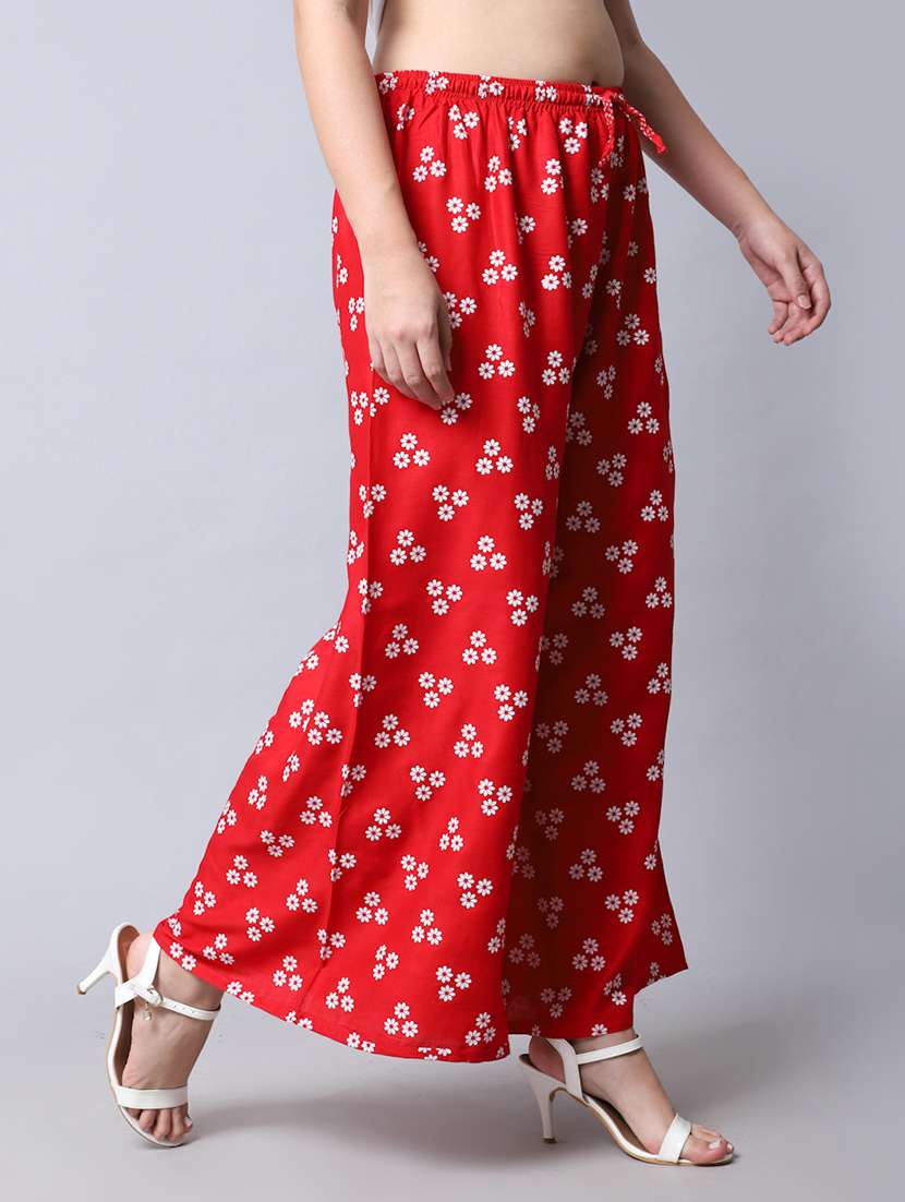 pack of 2 printed flared palazzo - 19125926 -  Standard Image - 3