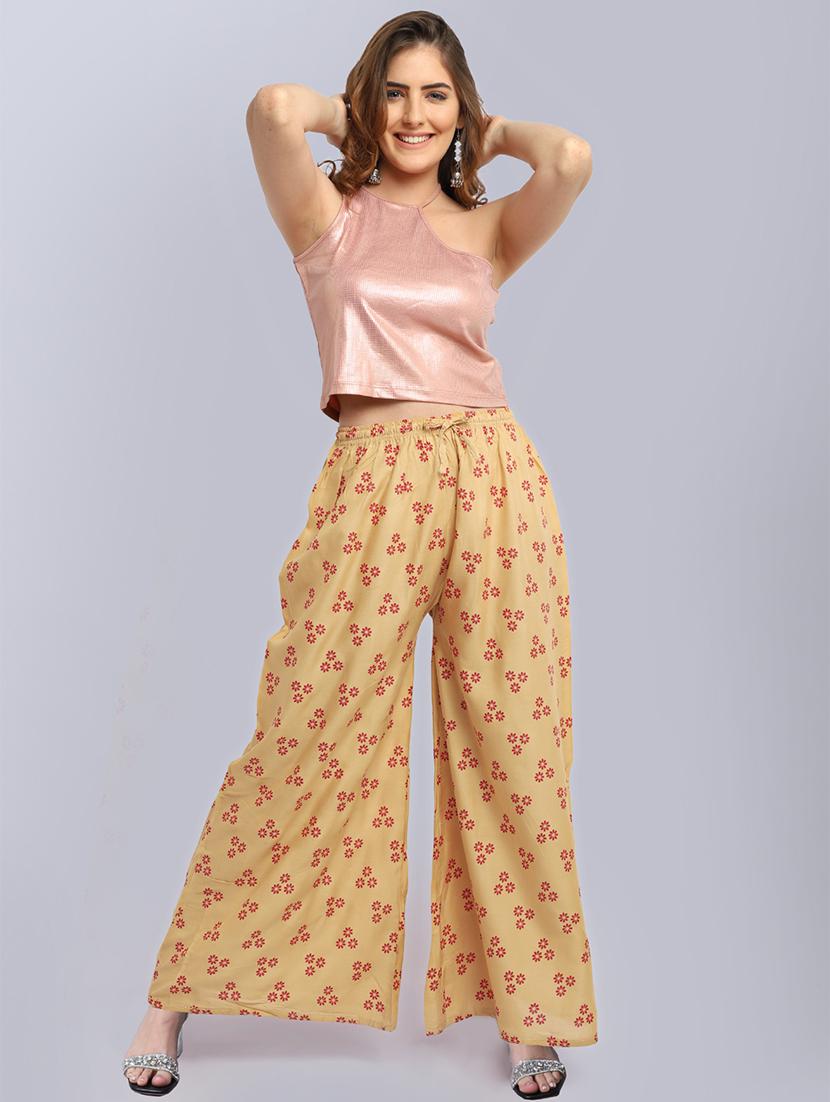 pack of 2 printed flared palazzo - 19125930 - Standard Image - 5
