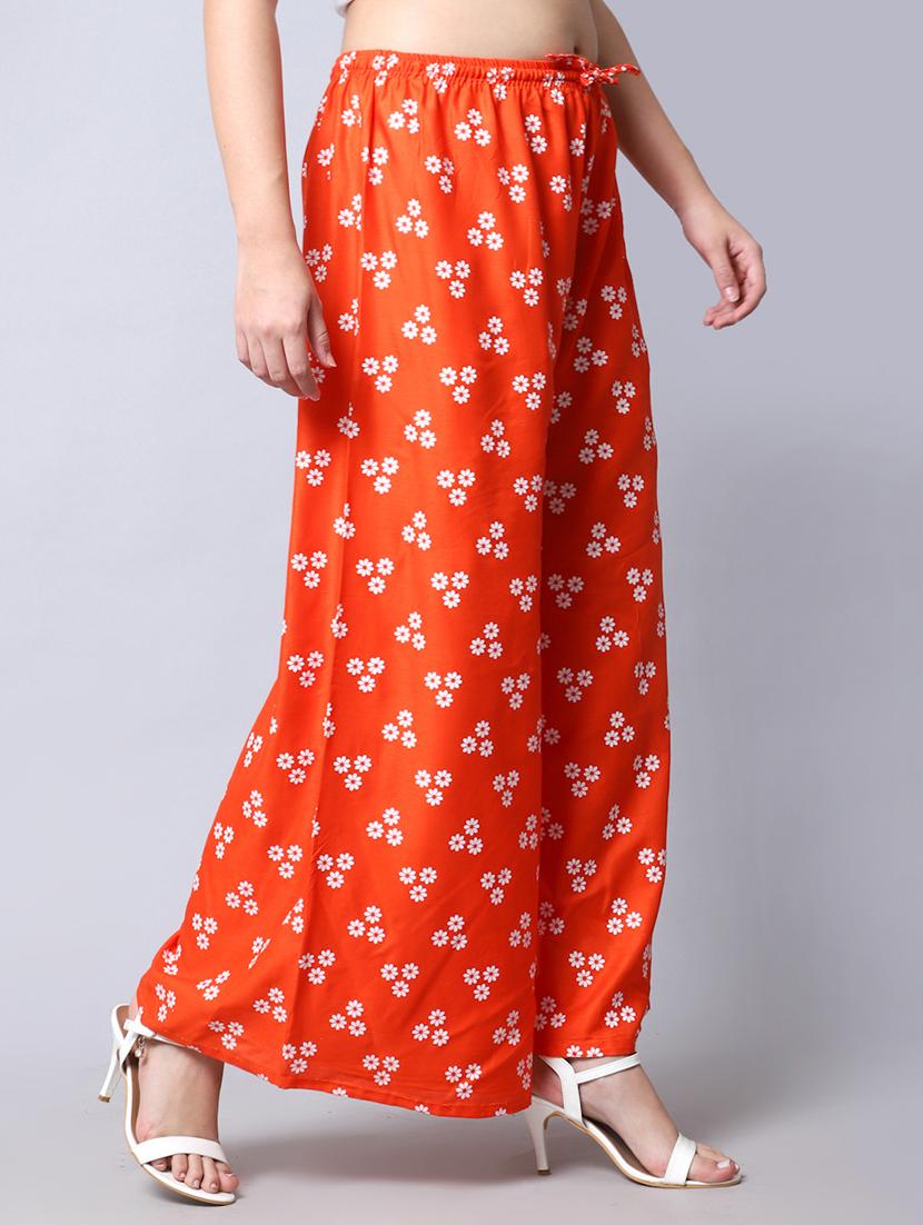 pack of 2 printed flared palazzo - 19125931 - Standard Image - 3