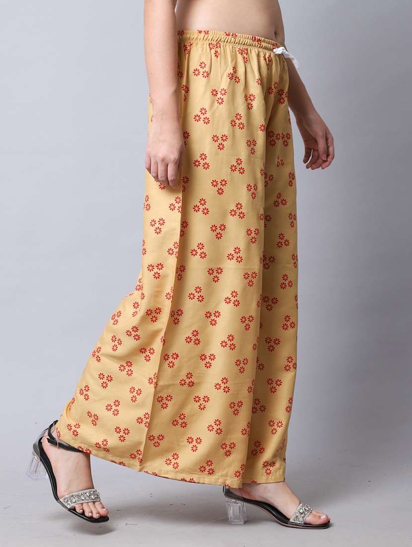 pack of 2 printed flared palazzo - 19125936 -  Standard Image - 3