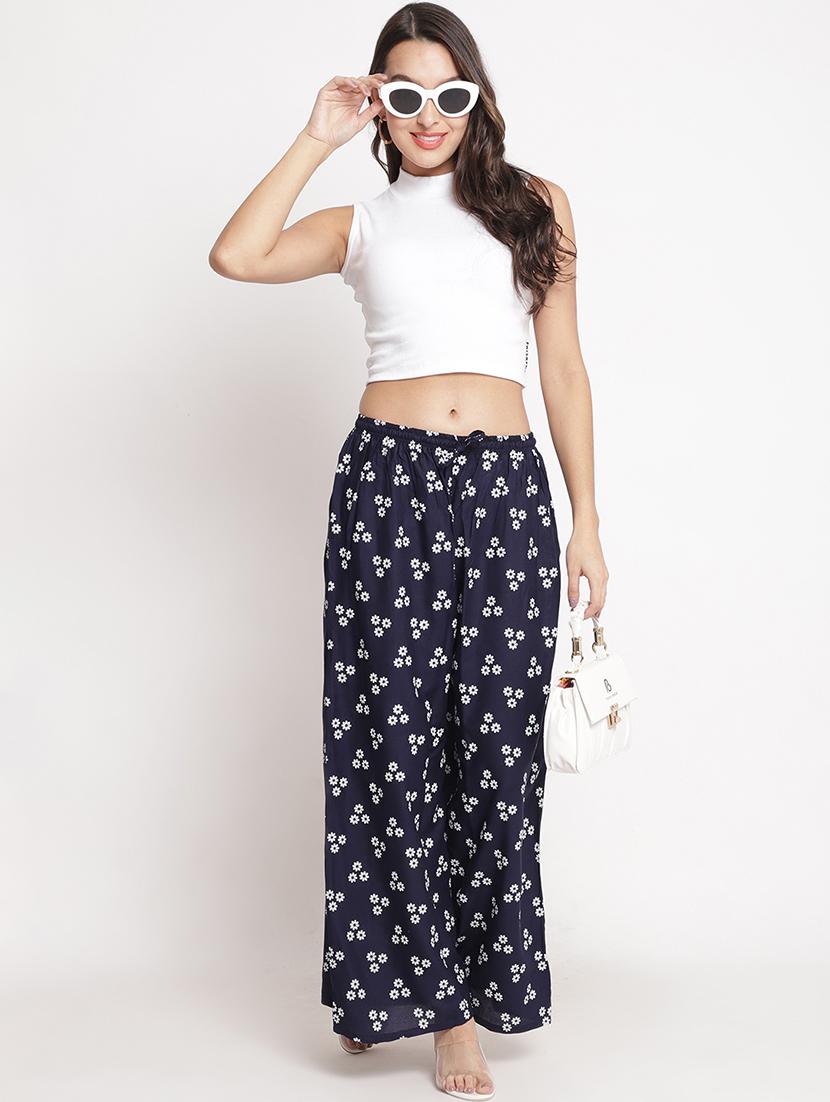 pack of 2 printed flared palazzo - 19125949 - Standard Image - 5