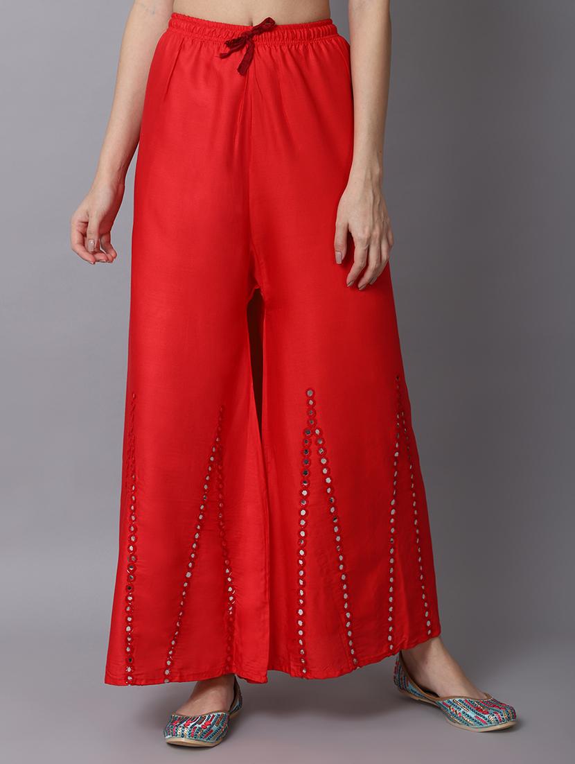 pack of 2 solid flared palazzo - 19126068 - Standard Image - 3