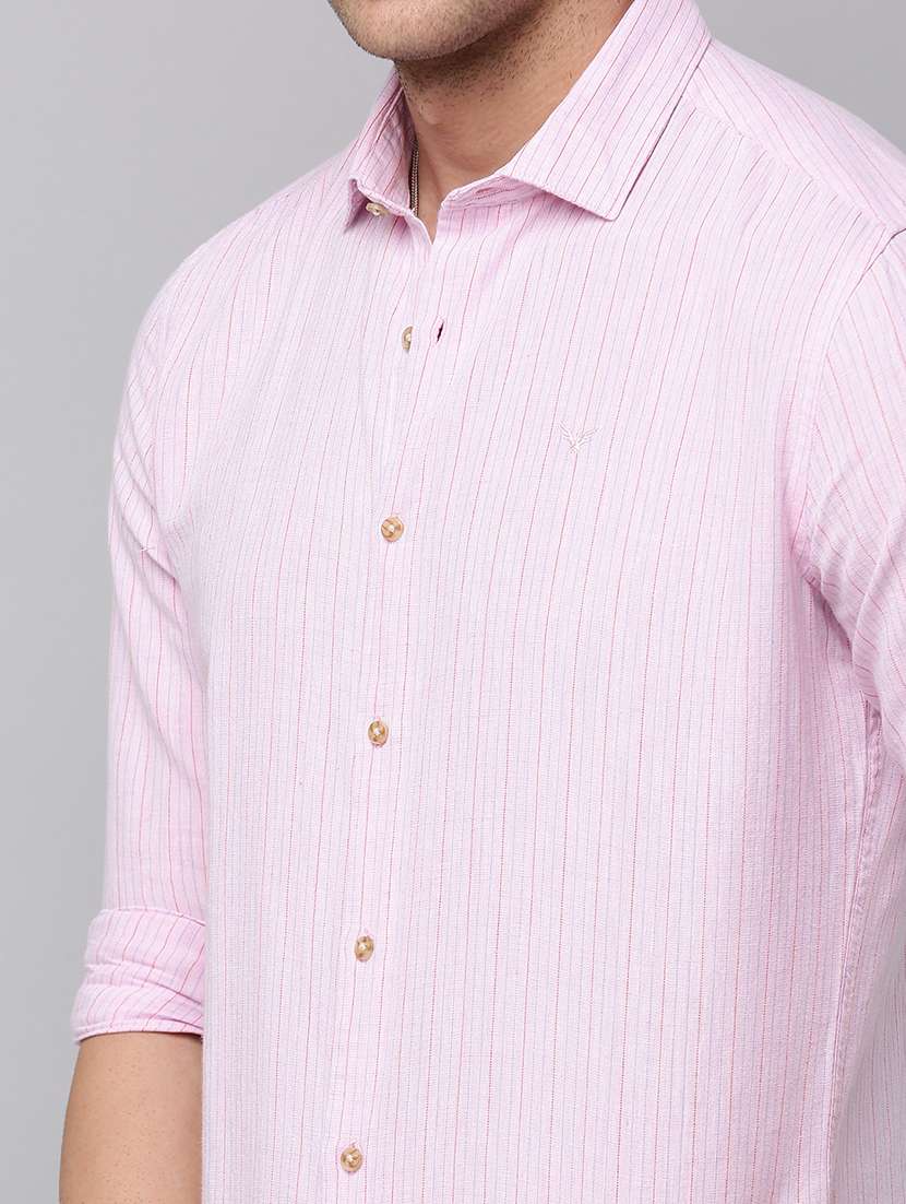 mens stripes casual shirt - 19126260 -  Standard Image - 5