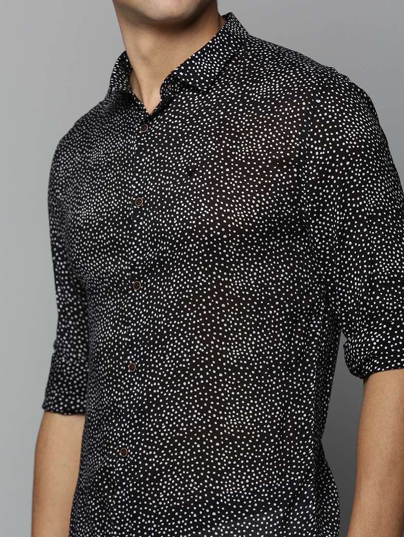 mens polka dots casual shirt - 19126297 -  Standard Image - 5