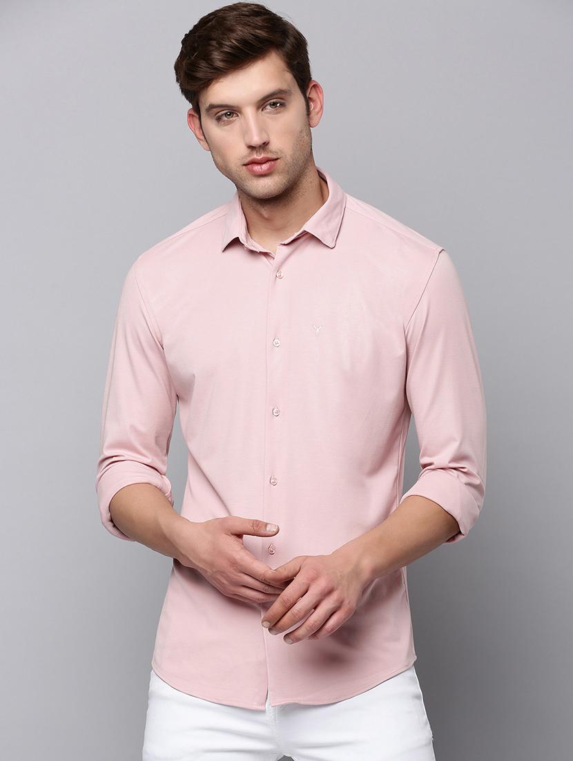 mens solid casual shirt - 19126360 -  Zoom Image - 0