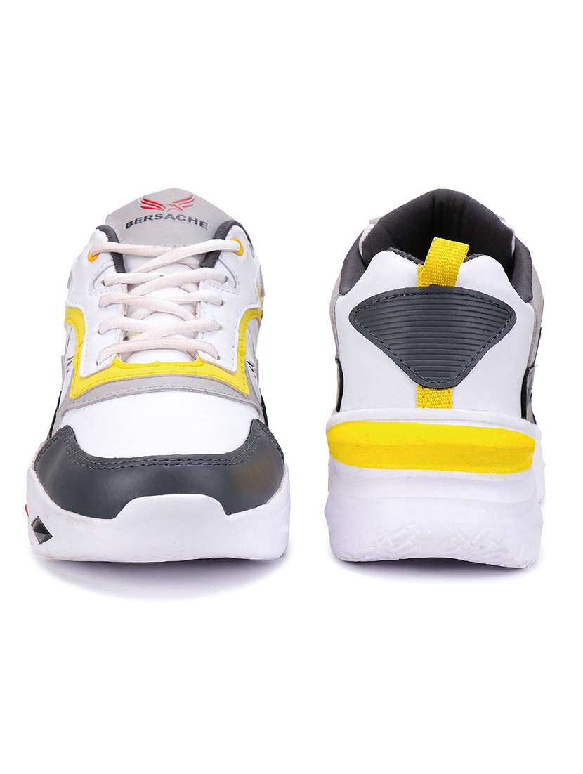 yellow lace up shoe - 19127099 - Standard Image - 3