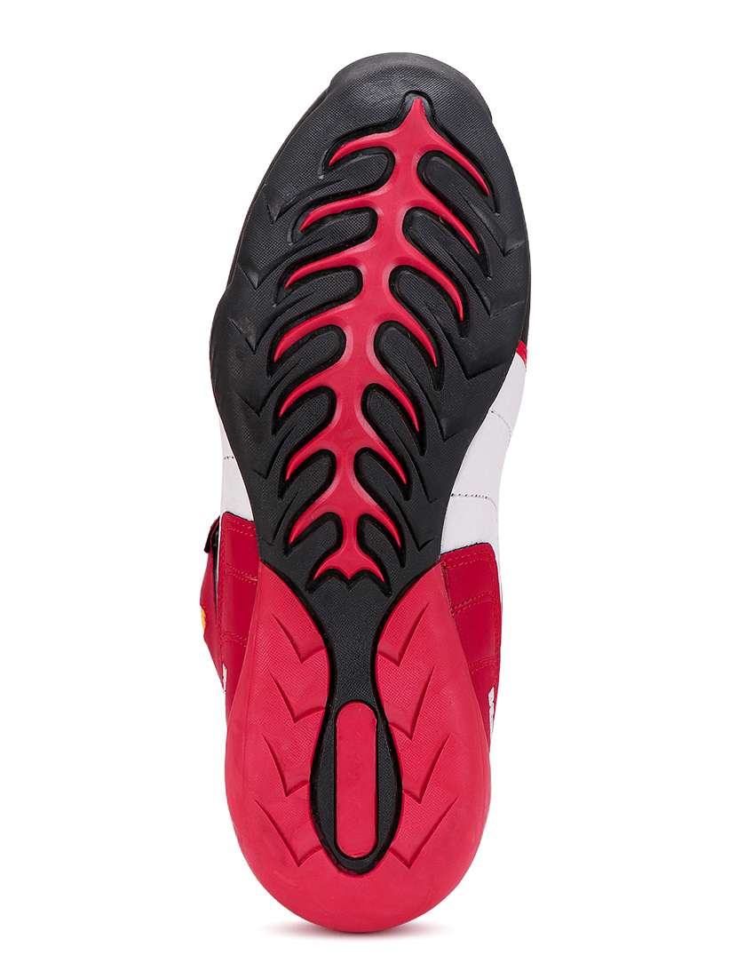 red lace up sports shoe - 19127100 -  Standard Image - 5